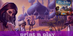 Five Tribes Solo – Print and Play (Requires the base game)