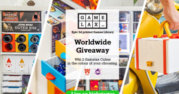 Worldwide Giveaway! A unique storage solution for your board games !
